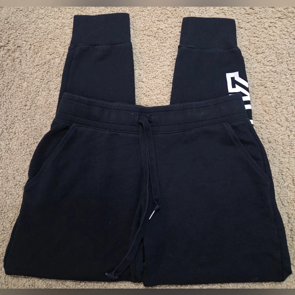PINK Victoria's Secret Rainbow Spellout Joggers Sweatpants - Picture 3 of 5